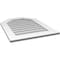 Ekena Millwork Octagonal Top Surface Mount PVC Gable Vent w/ 3-1/2"W x 1"P Standard Frame, 24"W x 32"H GVPOT24X3201SN - alternate 5